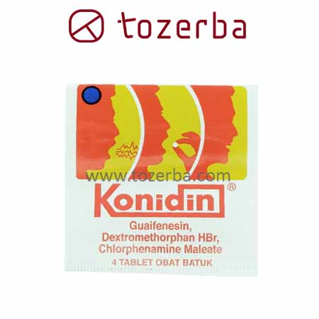 KONIDIN Obat Batuk (4 tablets)