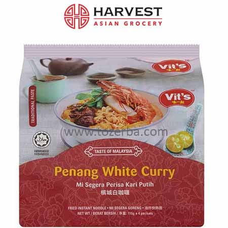 VITS Penang White Curry Noodle 4x116g