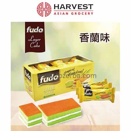 FUDO Pandan Layer Cake 24x18g