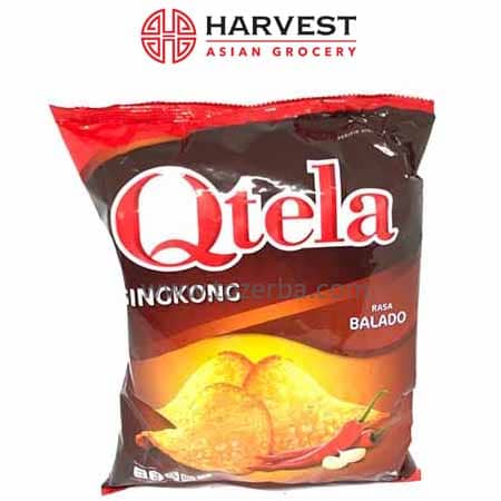 Qtela Singkong Balado 185g Tozerba Qtela Singkong Balado 185g Tozerba