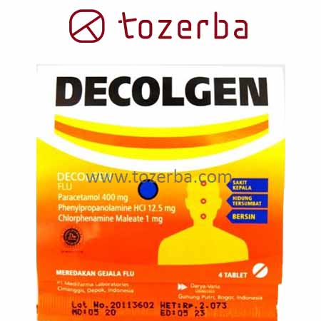 DECOLGEN Flu (4 Tablets)