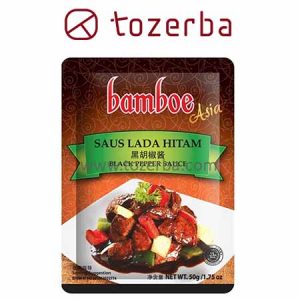 Bamboe Saus Lada Hitam 50g