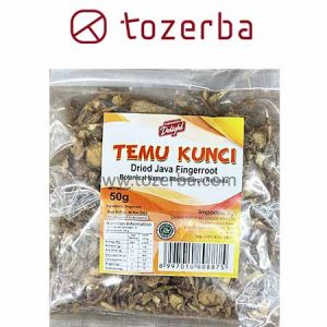 ID Dried Temu Kunci 50g - Dried Java Fingerroot