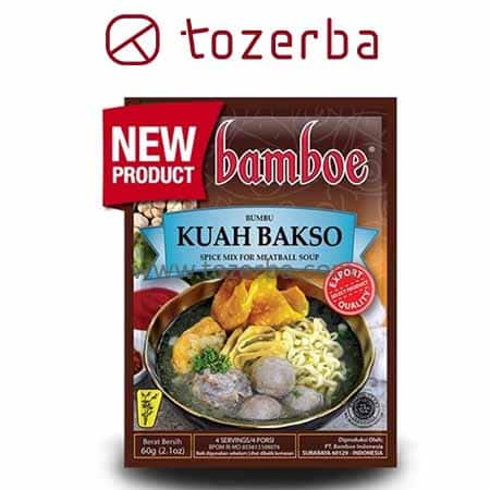 BAMBOE Kuah Bakso - Spice Mix for Meatball Soup 60g