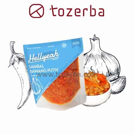 HELLYEAH Sambal Bawang Putih 170g