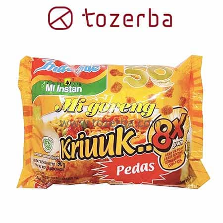 INDOMIE Goreng Kriuk Pedas (5pcs)